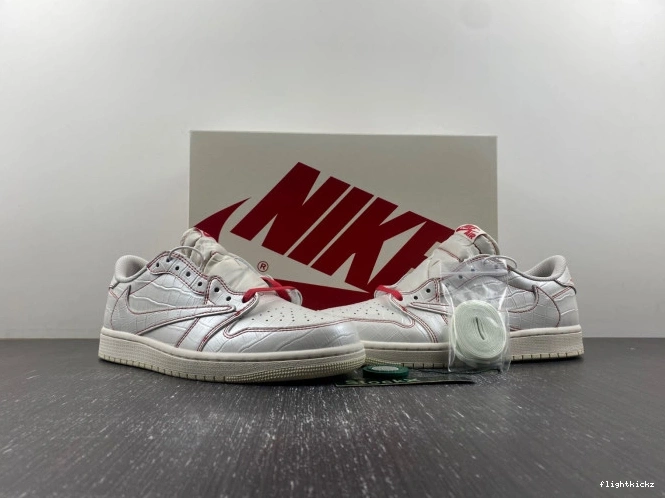 Scott OG Low Air Jordan 1 Travis DM7866-601 x 0810